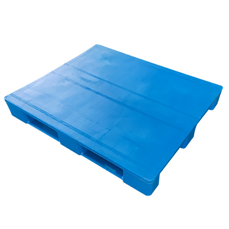 hdpe racking heavy duty Blue single face 3 skids racking small plastic pallet for prices sale