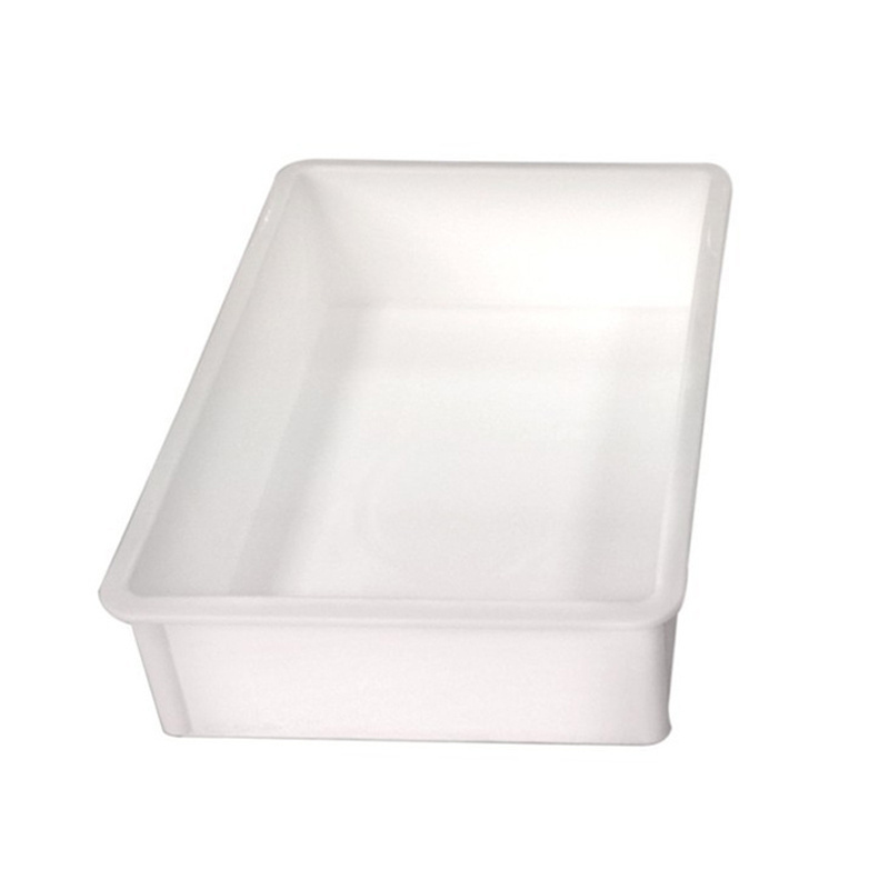 Biscuit Bread Cake Food Storage Trays Strong and Durable Pizza Dough Box white color heavy duty Plastic Pizza Dough box