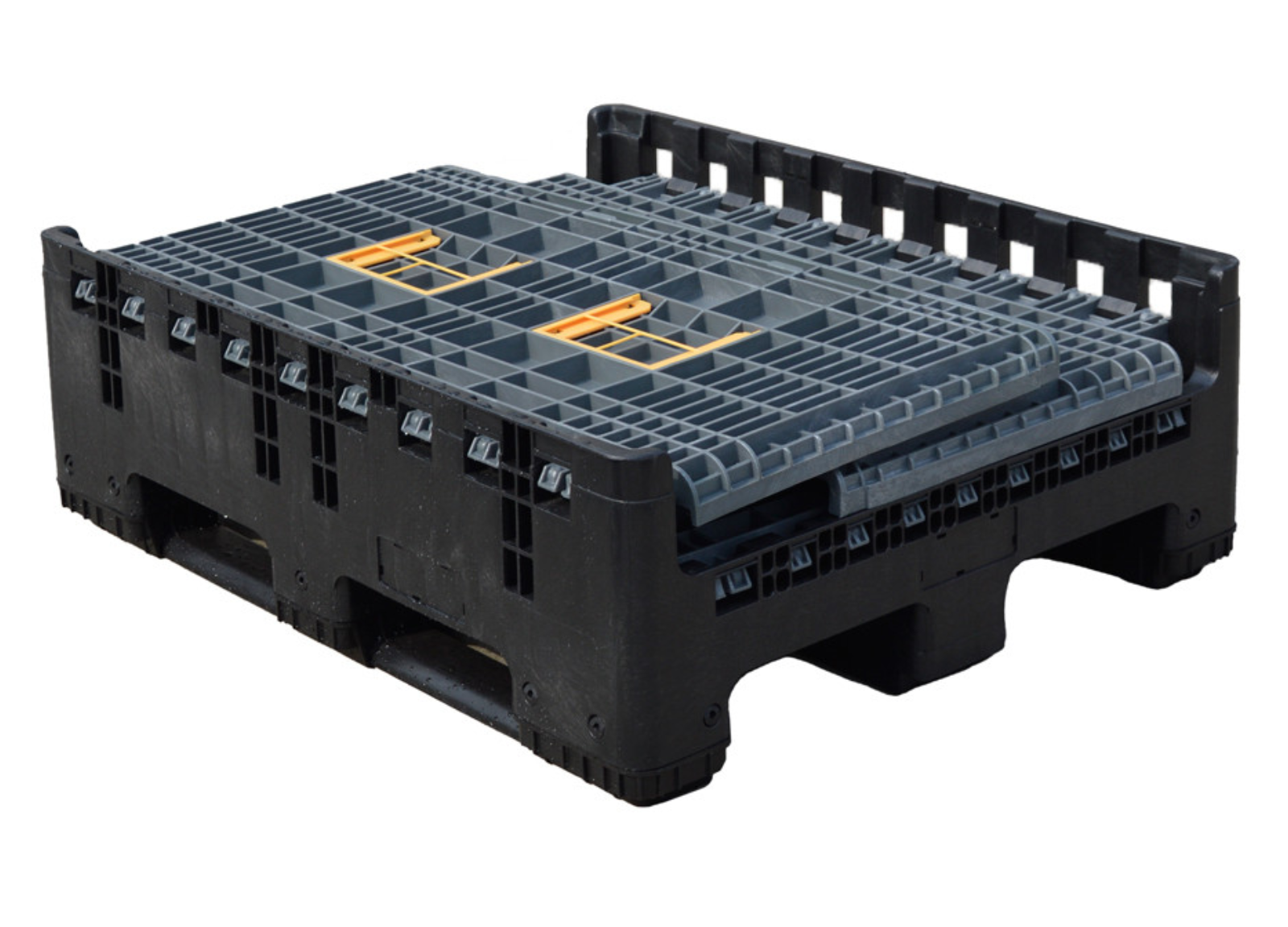 600*800 mesh plastic collapsible logistics box pallet for Industrial Recyclable and reusable