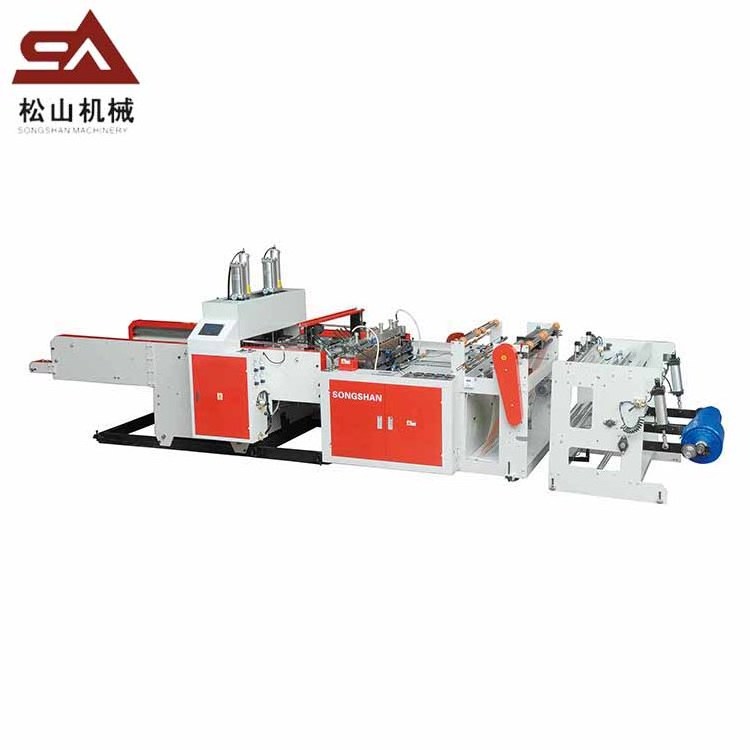 High speed professional manufacturer  plastic shopping bag making machine price