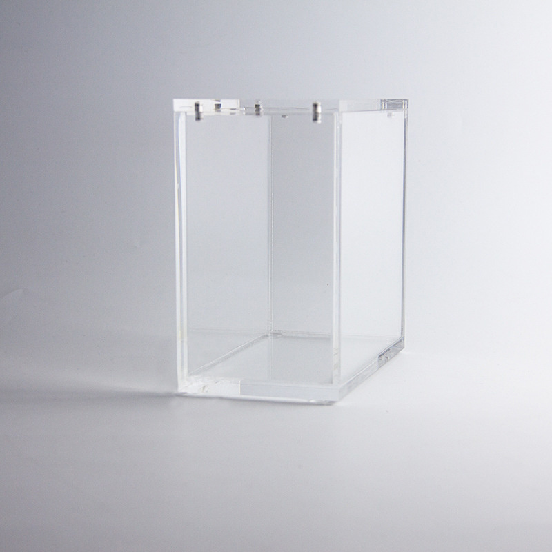 New Design Magnetic Clear Acrylic Gift Box High Transparent Acrylic Storage Box With Magnet Lid