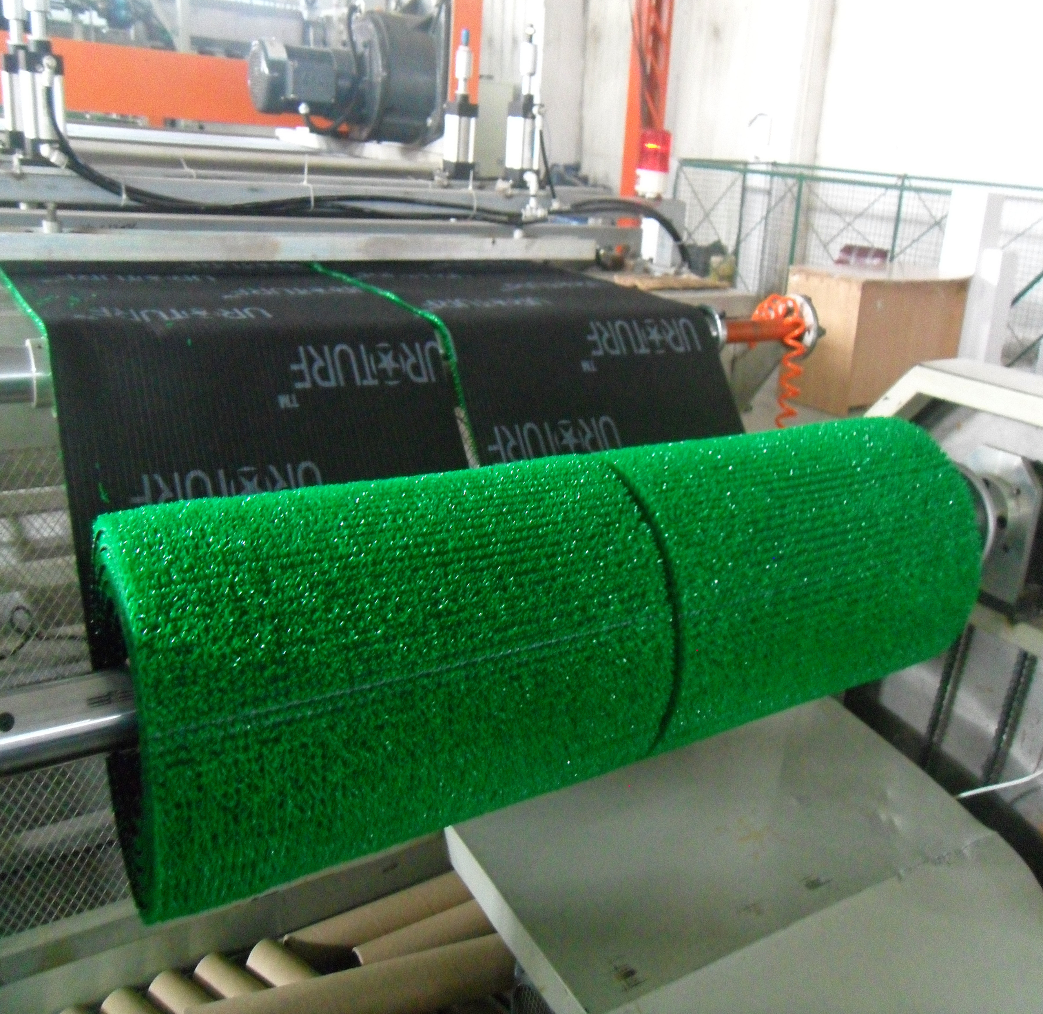 plastic extruder machine plastic turf mat machine, artificial grass machine artificial grass mat production line