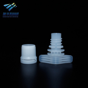 Spout cap manufactory plastic pouch lid from shantou