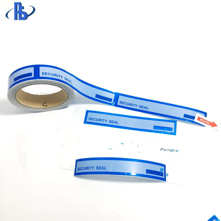 Tamper Evident Adhesive Security Void Tape Warranty Void If Removed Label Security Packaging Sealing Sticker Box Tapes