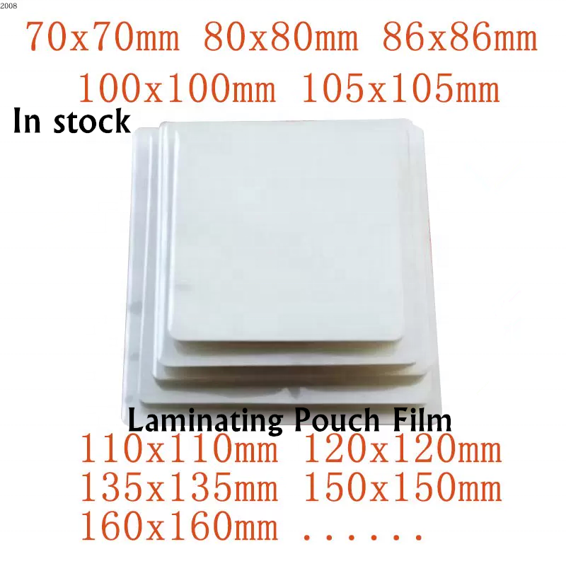 Wholesale  Custom A2 A3 A5 A6 125/150mic 100Micron Laminating Film A3  Size PET Thermal Laminating Pouches A4