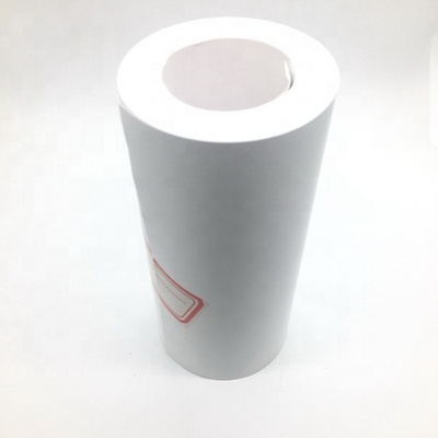 Destructible Eggshell Paper Custom Blank Label A4 White Vinyl Eggshell Tamper evident Sticker Label Paper Sheet Or Roll