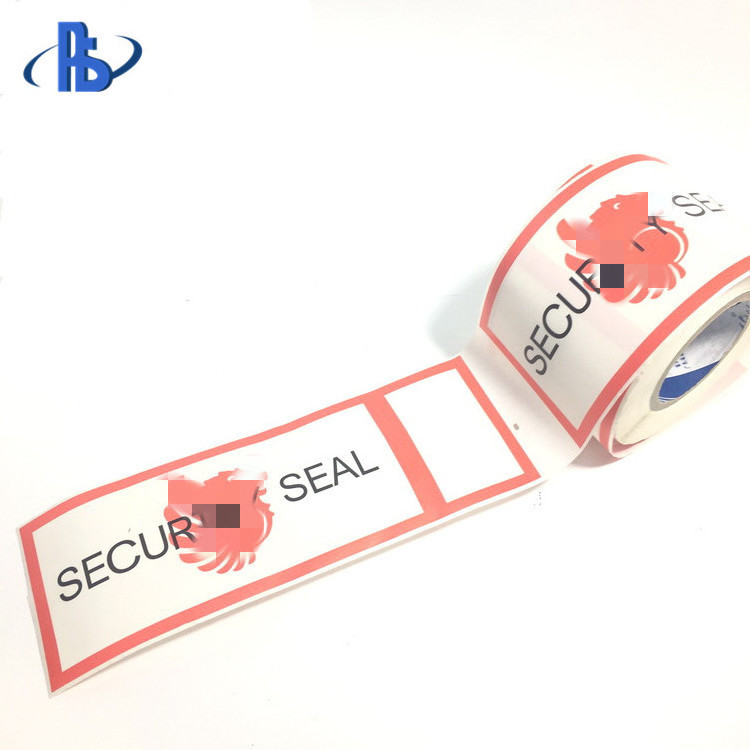 Tamper Evident Adhesive Security Void Tape Warranty Void If Removed Label Security Packaging Sealing Sticker Box Tapes