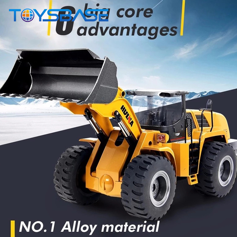 2.4G 10CH Truck Model Toy RC Wheel Loader 1 14