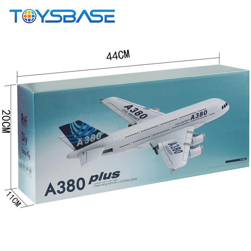 Hot Selling 2 Channel Airbus Aircraft A380 Rc Plane