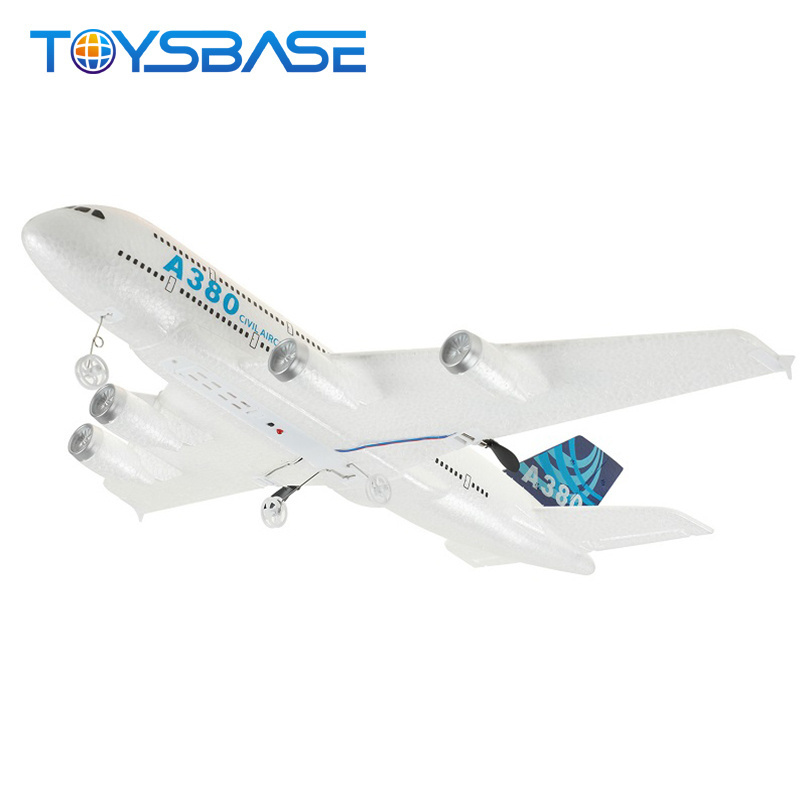 Hot Selling 2 Channel Airbus Aircraft A380 Rc Plane