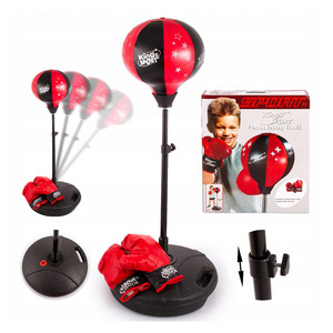 Boys Punching Ball Game Adjustable Kids Sport Boxing Set Toys