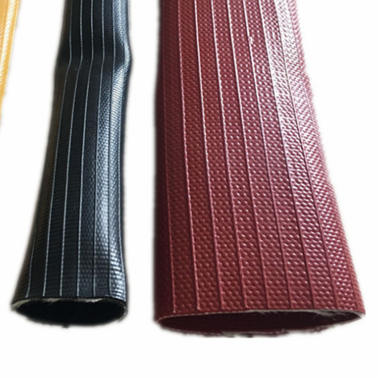 Pliable anti-abrasive efficient flame resistant pvc conduit hose fire hose per roll