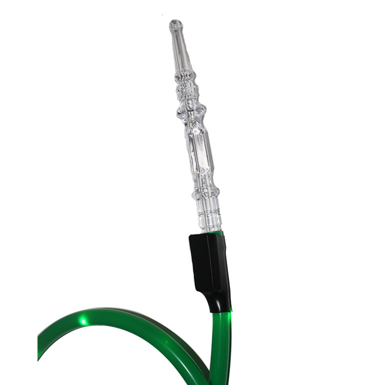 PVC for gel ice hookah hose cheap 2 hose hookah  one time use shisha hookah hose