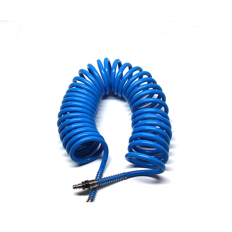 hose grouting pu coiled hose for compressor air tool