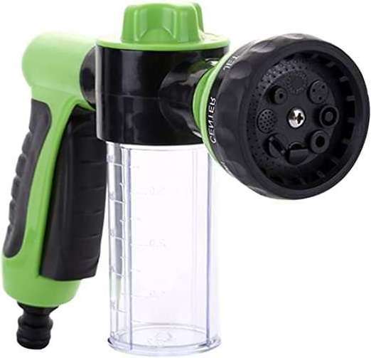 new Hot selling magic  adjustable garden spray water nozzle gun hose nozzle Foam Nozzle Sprayer Multifunction Bubble Water Gun