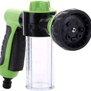 new Hot selling magic  adjustable garden spray water nozzle gun hose nozzle Foam Nozzle Sprayer Multifunction Bubble Water Gun