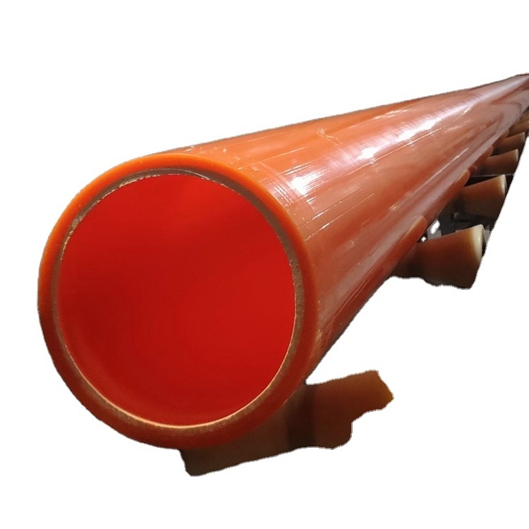 HDPE dredge pipe with floater and rubber flex water hose for dredger