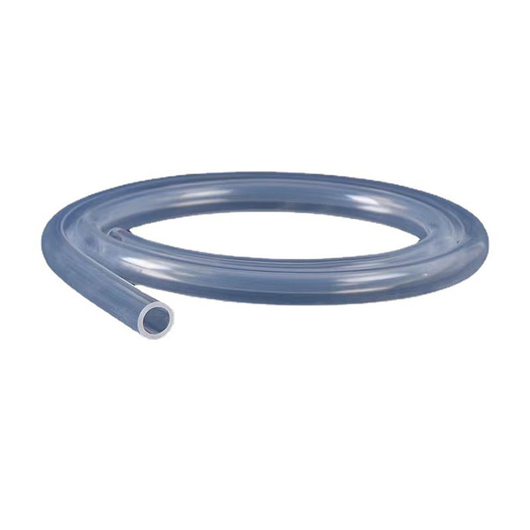 Medical equipment transparent platinum cured extruded silicone chemical  rubber air hose