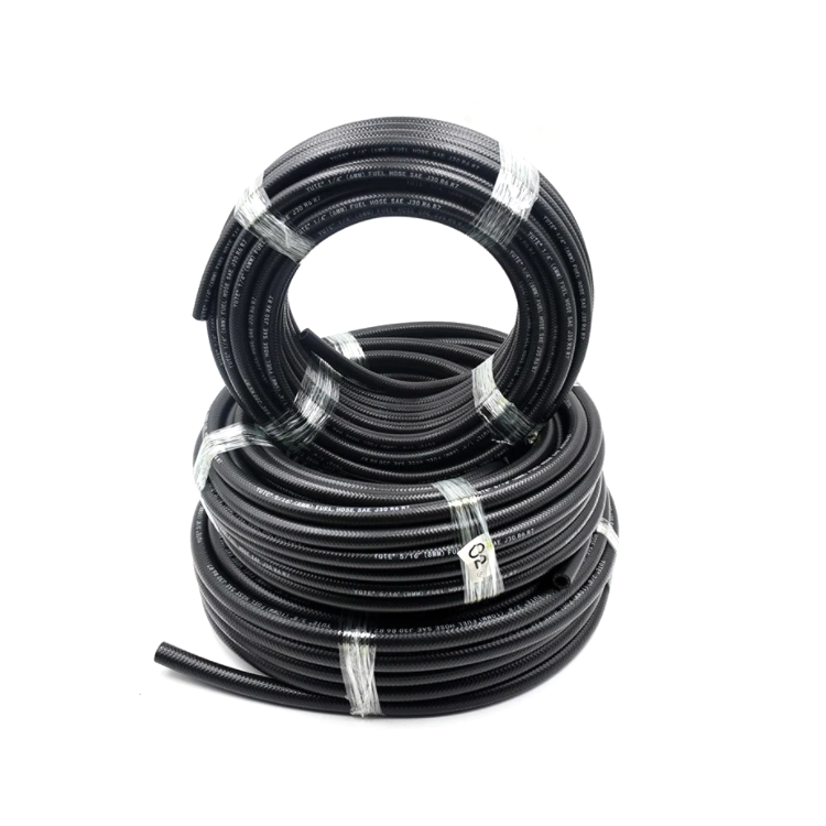 flexible hose low pressure thread reinforced rubber hose strong car hose