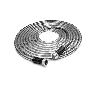 stainless steel metal garden hose 100ft, stainless steel hea garden hose pipe