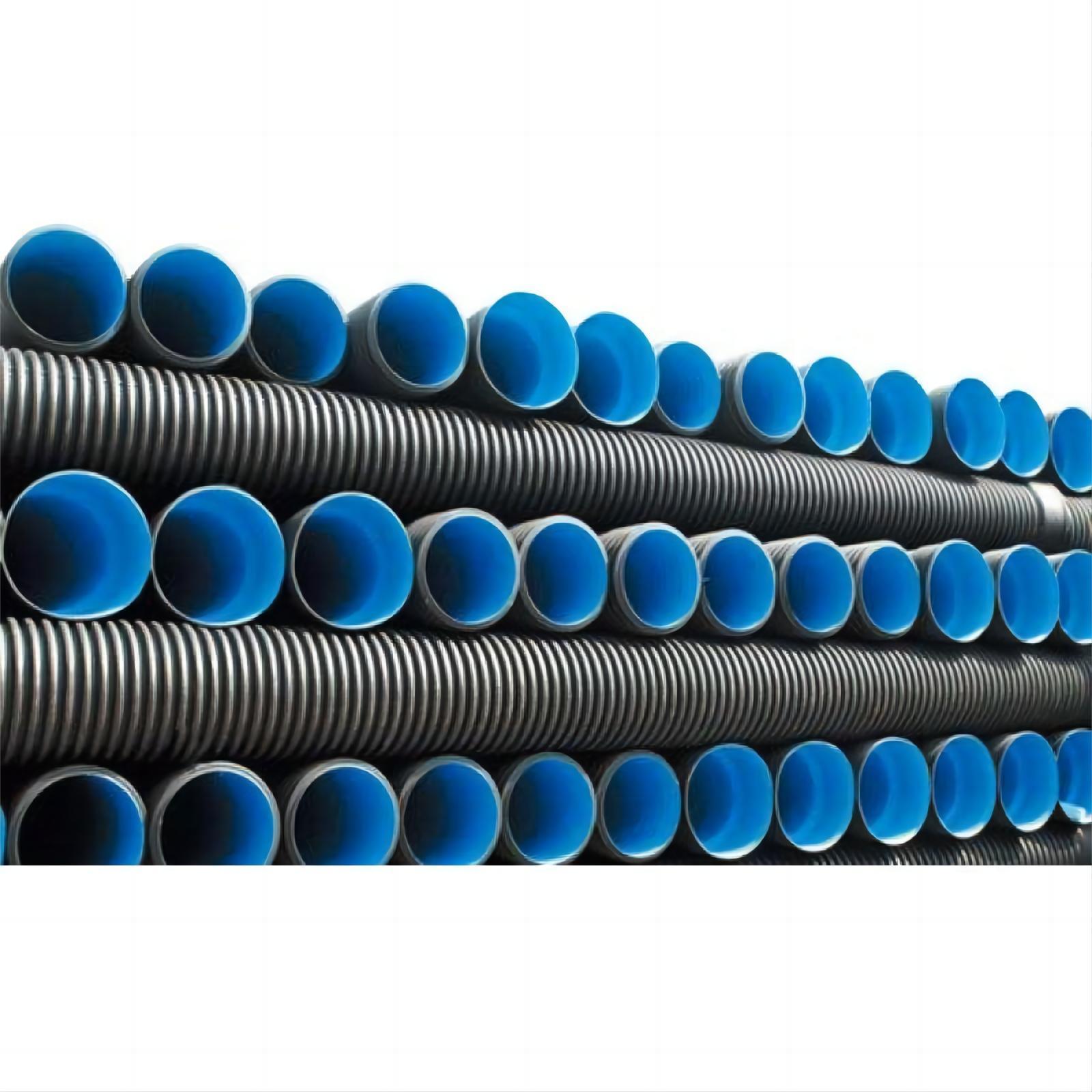 Best Sale PE Pvc Ventilation Smooth Interior Hdpe Culvert Double Wall Pipe