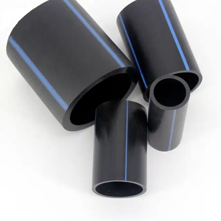 Hdpe Polyethylene Pipe Irrigation Plastic Pipe 1 1/2 2 2.5 3 4 5 6 12 14 Inch Diameter Hdpe Pipe For Water Supply