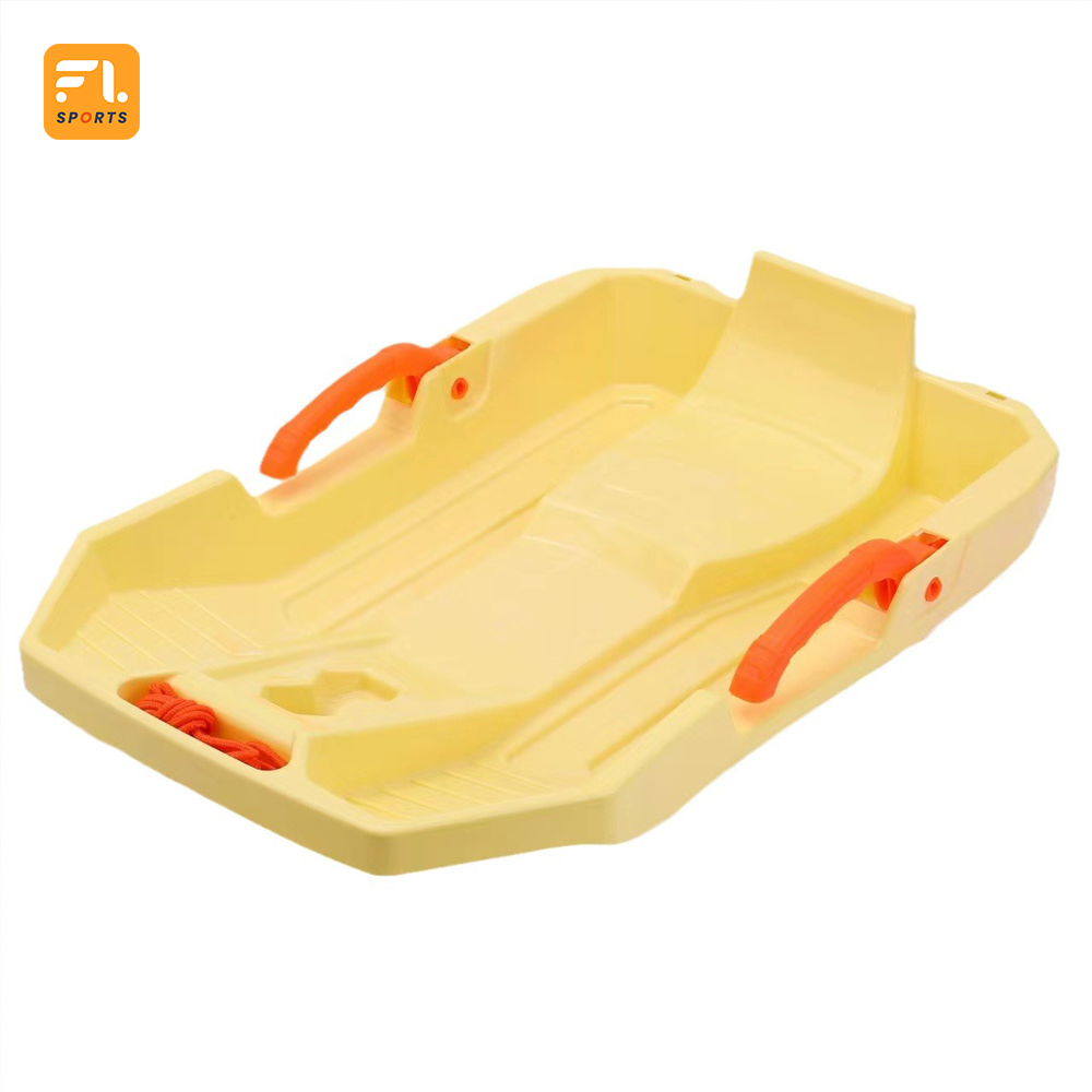 High Quality Outdoor Winter Plastic Skiing Boards Grass Sand Sled Thickened Ski Slices For Children Grass Skiing Toys