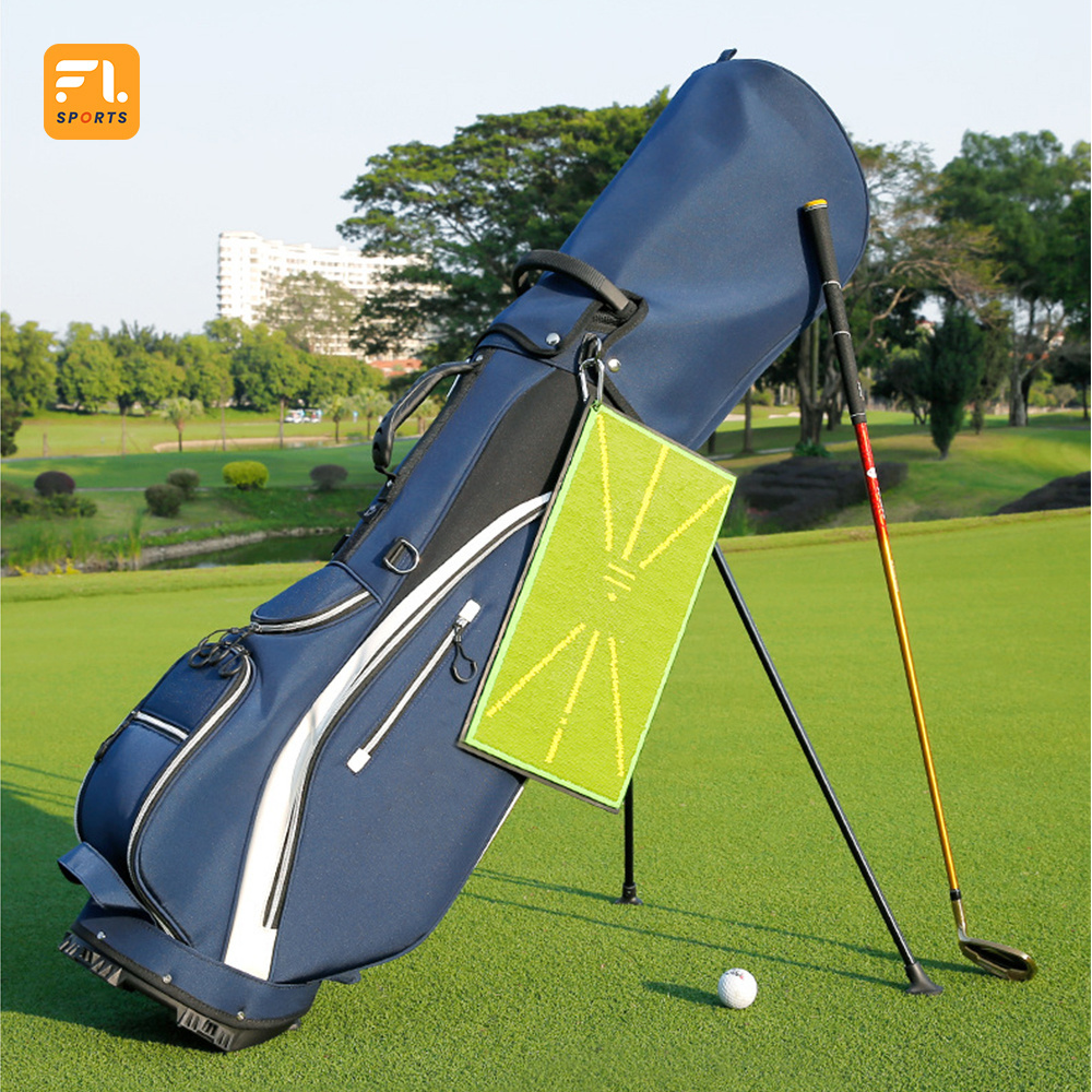 Mini Portable Golf Impact Analysis Training Turf Mat golf training mat for swing detection batting golf training mat