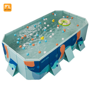 Wholesale Blue Circular Outdoor Home Swimming Pool Frame Round Pool Model Adult For Home