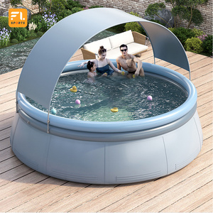 Customized Portable Folding Swimming Pool Children's Large Home Outdoor Adult Folding Sun Protection Pool