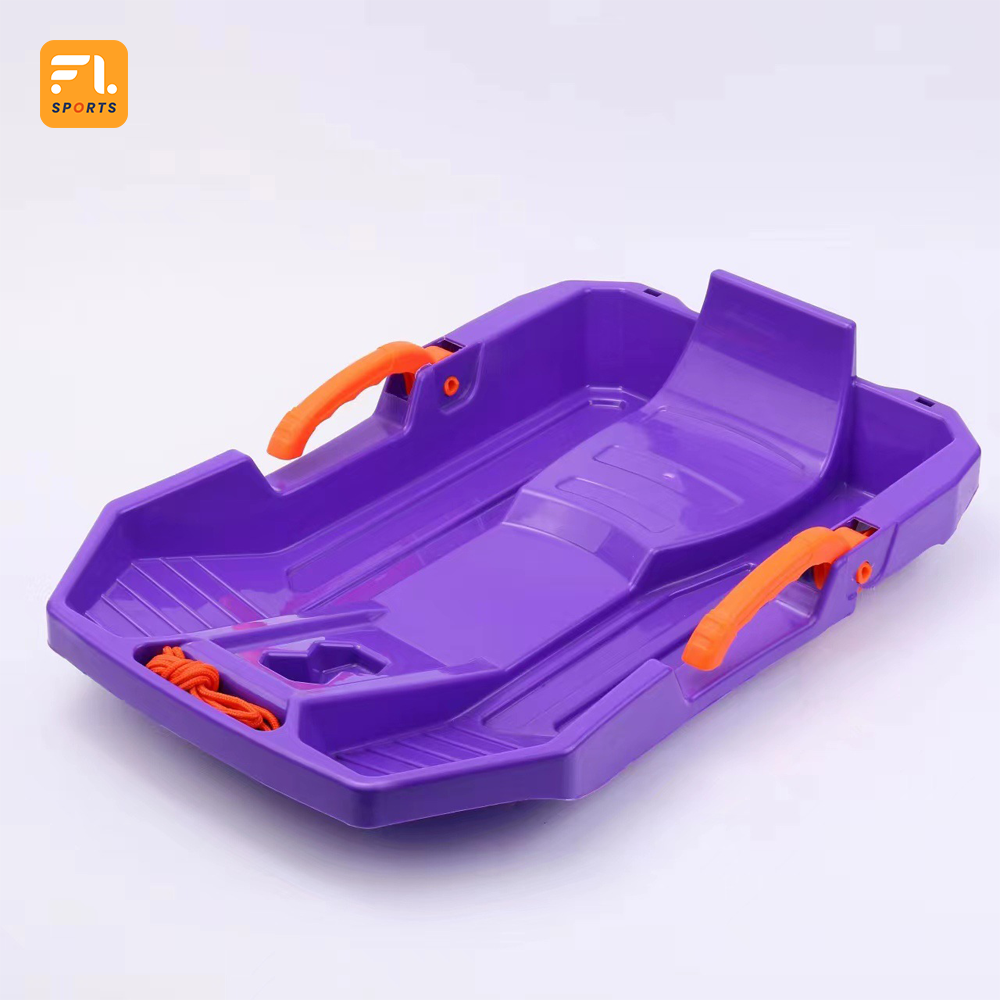 High Quality Outdoor Winter Plastic Skiing Boards Grass Sand Sled Thickened Ski Slices For Children Grass Skiing Toys