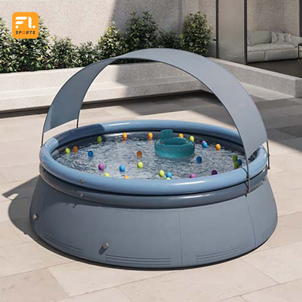 Customized Portable Folding Swimming Pool Children's Large Home Outdoor Adult Folding Sun Protection Pool