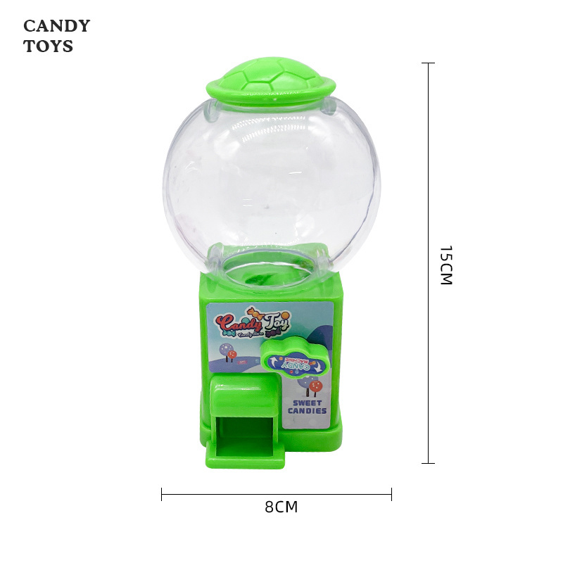 Cheapest Gift Sweet Candies Gumball Mini Vending Machine Toys Kids Candy Dispenser