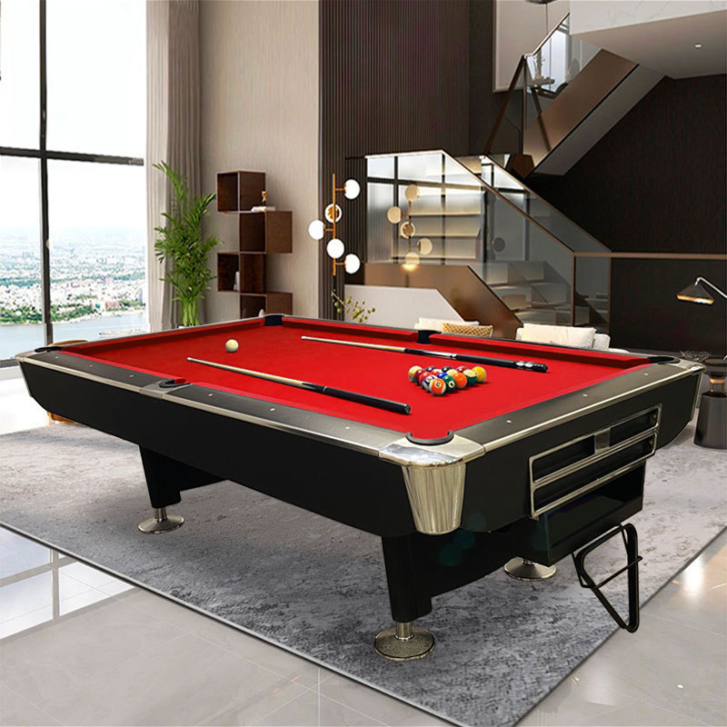 Modern style 9 ball American standard style slates billiards 8ft 9ft pool table with balls auto return for sale