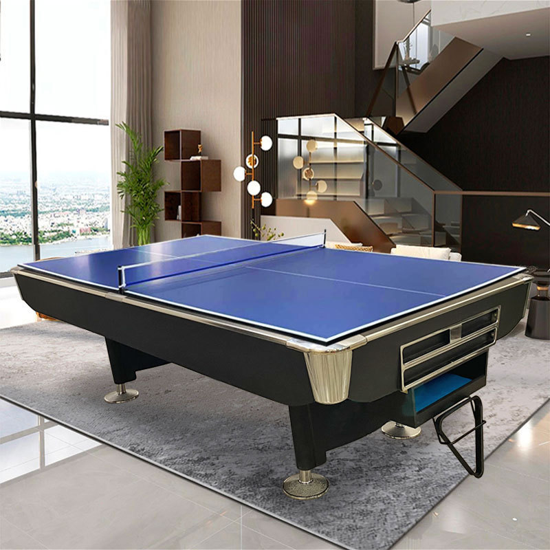 Modern style 9 ball American standard style slates billiards 8ft 9ft pool table with balls auto return for sale