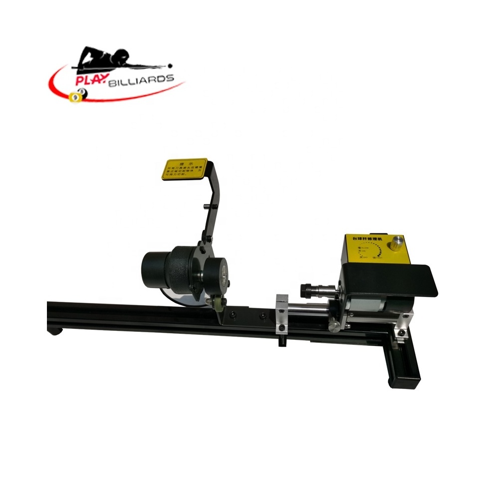 Multifunction Professional Snooker Pool Cue Tip Tool Lathe Billiard Cue Repair Machine for Workshop Model