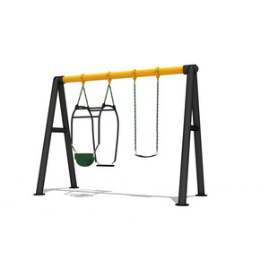 Commercial Heavy Metal Play Ground Swing Set for Kids Outdoor