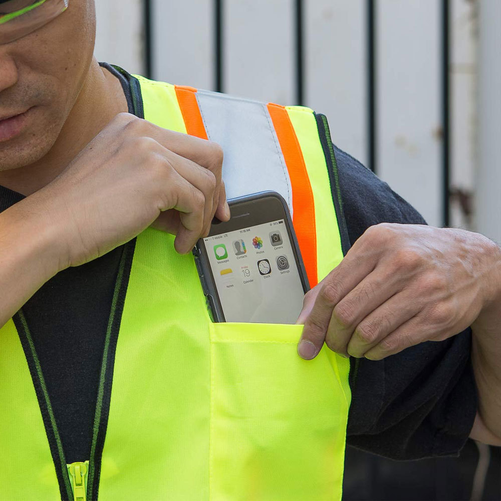 Heavy Duty Custom Made Safety Reflective Vest Wholesale Safety Reflective Vest By Player Styles