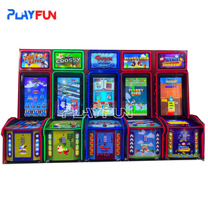 PlayFun Indoor amusement park video ticket redemption lottery  prize Crossy Road Flappy Bird Lucky Fish Quick Drop games machine