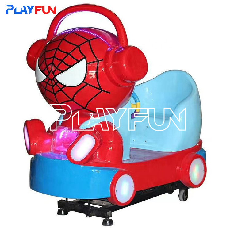 Spider man Kids Kiddie ride on car coin operated  games machine