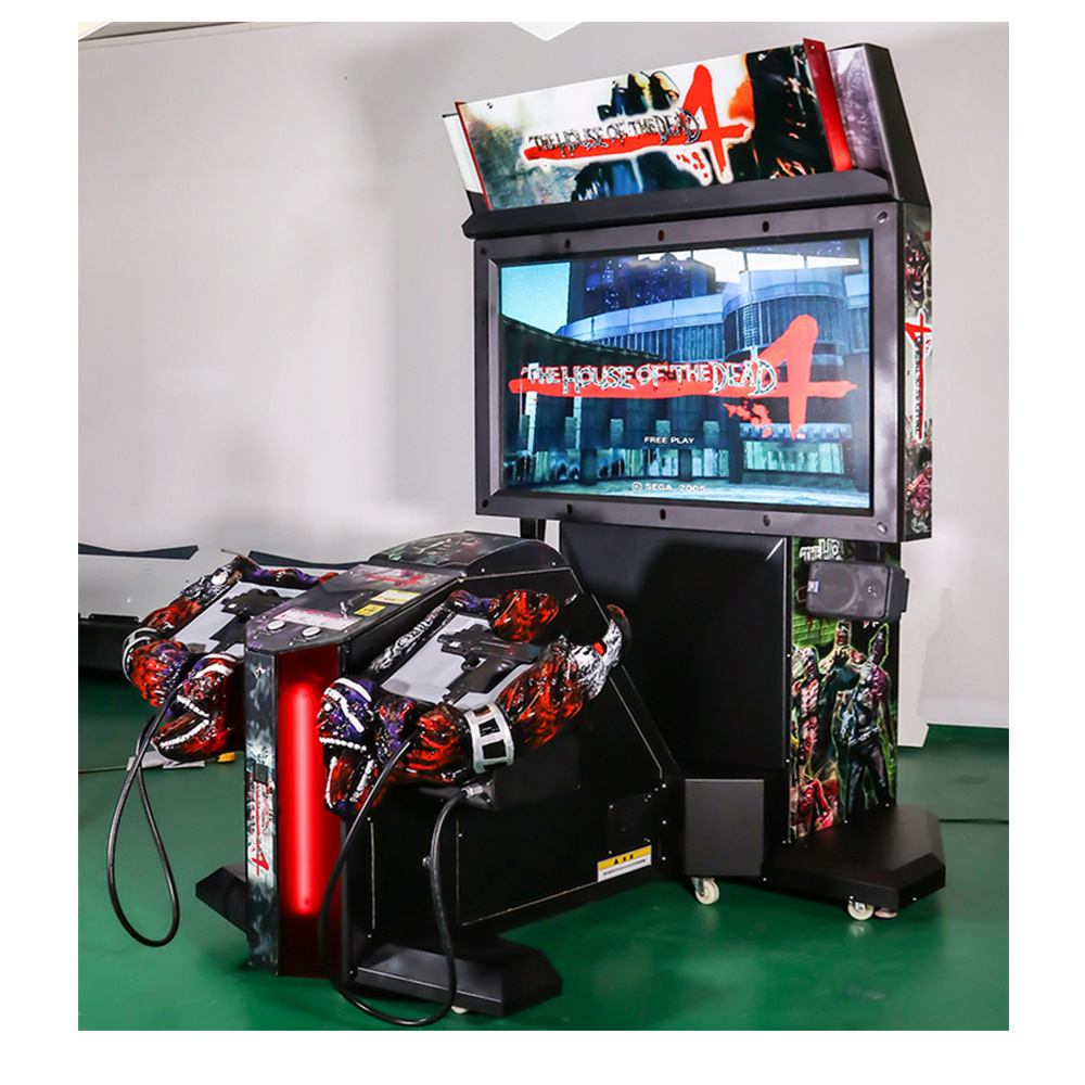 coin operated video game machine Indoor game machine The House Of Dead 4 gun shooting arcade game machine shooting