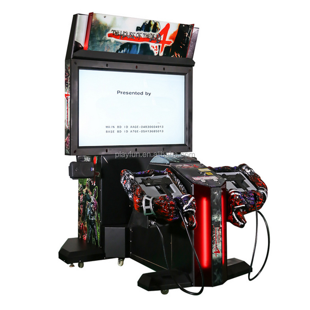 coin operated video game machine Indoor game machine The House Of Dead 4 gun shooting arcade game machine shooting