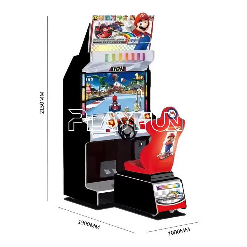 Mario Kart DX  Arcade GP Driving car arcade simulator video Coin Game Machine