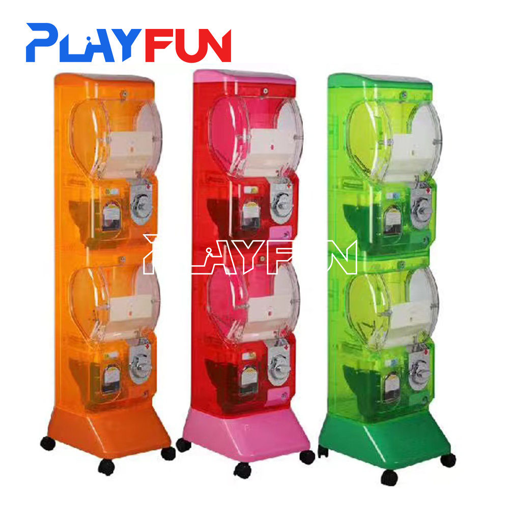 PlayFun Popular Indoor Playground Equipment Shopping Mall Insert Coin Egg Twist Game Console Capsule Toy Gift Vending Machine