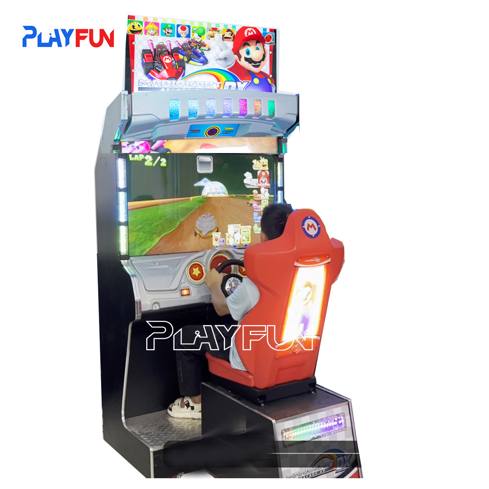 Mario Kart DX  Arcade GP Driving car arcade simulator video Coin Game Machine