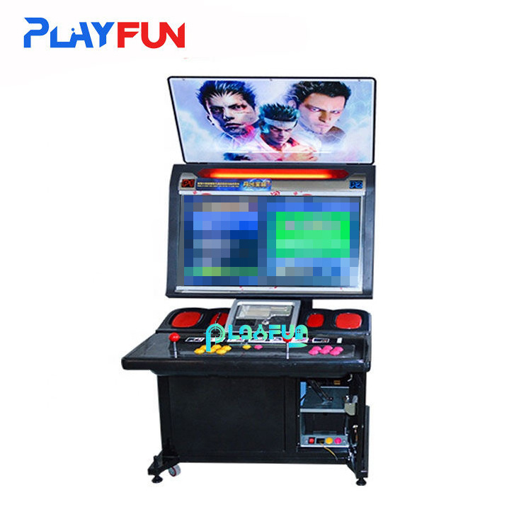 Playfun Tekken 6 cabinet  9D Arcade Fighting Game Machine Street Fighting Video Game Machine