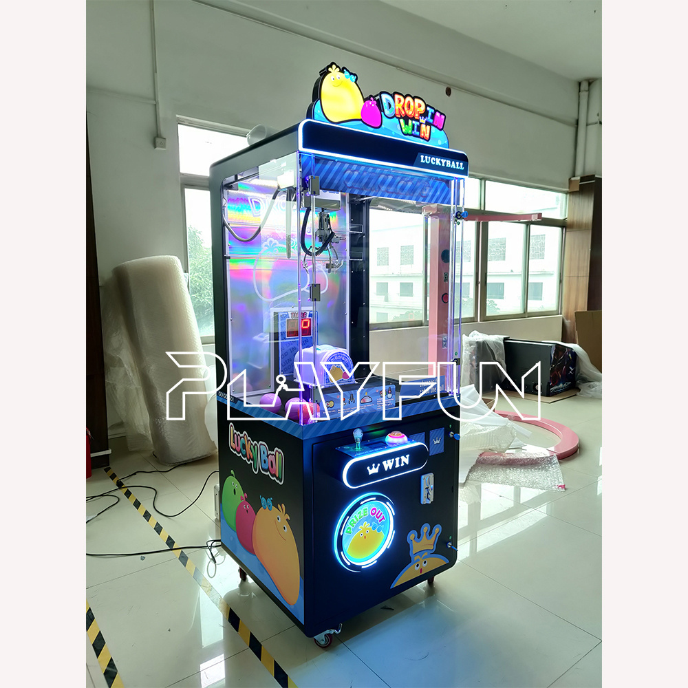 Playfun lucky ball  prize games win the ball machine drop in win arcade game Gashapon gift arcade games machine