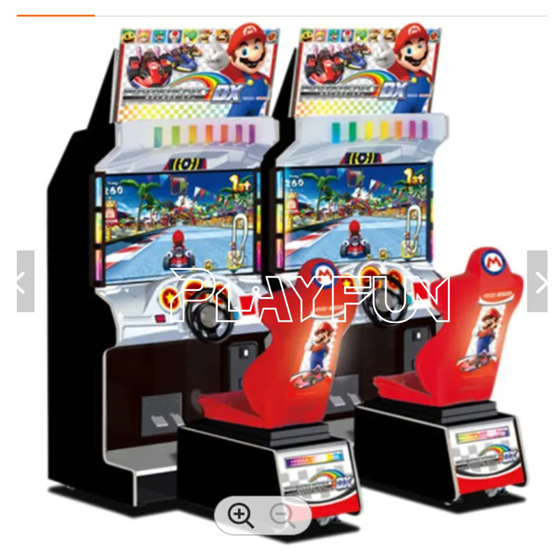 Mario Kart DX  Arcade GP Driving car arcade simulator video Coin Game Machine