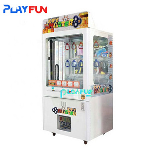 Key Master game machine with bill banknote  and coin   acceptor shoe phone gift out prize present  vending machine