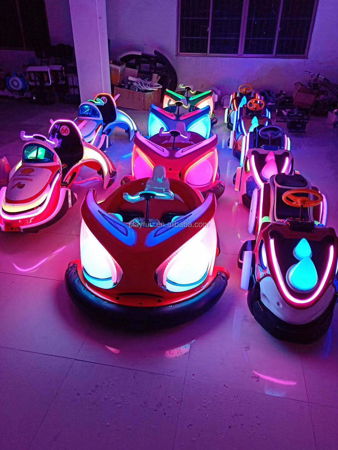 Indoor and outdoor kids bumper cars kids electric car for amusement park